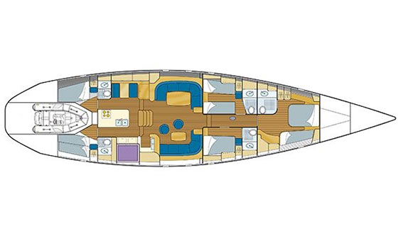 Plymouth Parsons 70 sailboat layout