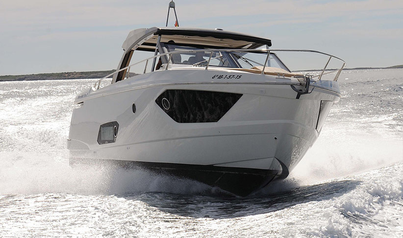 Full Speed Ahead the Absolute 40 Sport Motorboat by Lux Charters Ibiza