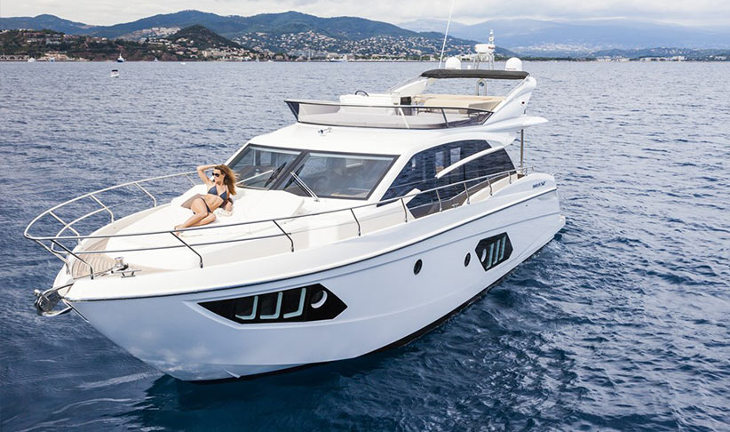 Absolute Fly 52 motoryacht on charter in Ibiza