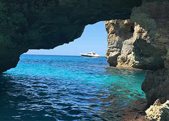 Navigate the clear waters of the Balearic islands this summer onboard your luxury charter boat