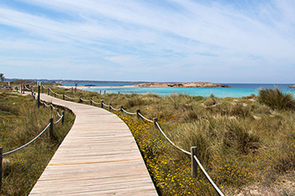 Formentera Beach Guide to Es Pujols Beach formentera