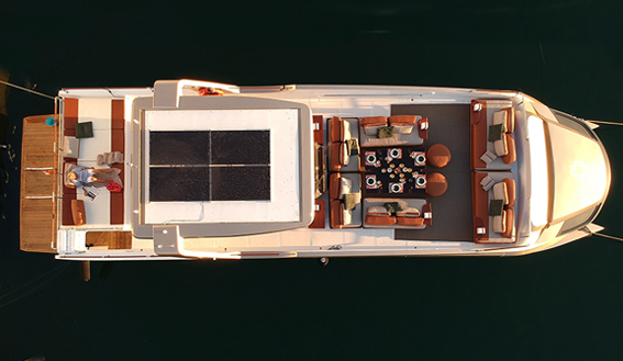 Overblue 64 motoryacht catamaran layout